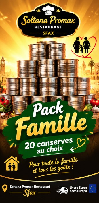 Pack Famille – 20 conserves au choix